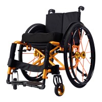 Foldable Wheelchairs For the Elderly and Disabled Lightweight Manual Wheelchair