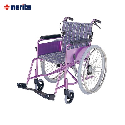 merits automatic electric lightweight foldable wheelchair